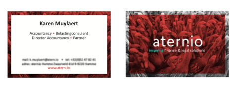 aternio - flowris -businesscards