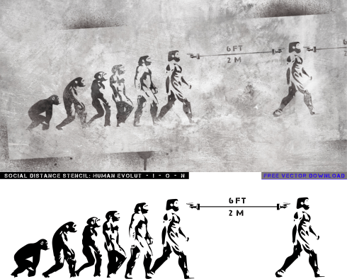 social_distencil=human evolu--t--i--o--n